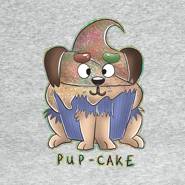 Pupcake by paigedefeliceart@yahoo.com